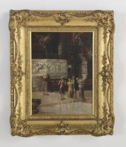 KIRKPATRICK Frank Lebrun 1853-1917,Examining the Rhyton,New Orleans Auction US 2016-10-16