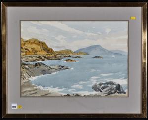 KIRSOP Joseph Henry 1866-1981,a rocky coastal scene,Anderson & Garland GB 2018-01-25