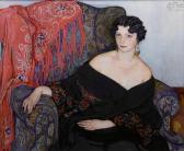 KISELEVA Elena Alexandrovna 1878-1974,Portrait de femme,1930,Bonhams GB 2010-06-07