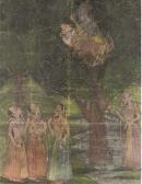 kishangarh pichvai,depicting Krishna making love to a gopi in a tree,,Christie's 2006-10-12