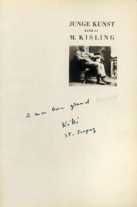 KISLING Moise 1891-1953,Carl EINSTEIN,Alde FR 2012-11-19
