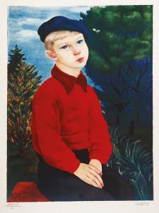 KISLING Moise 1891-1953,Chłopiec w berecie,1948,Rempex PL 2018-12-17