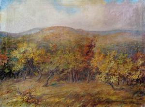 KISS Kalman 1878-1967,Autumn forest,Nagyhazi galeria HU 2018-09-25