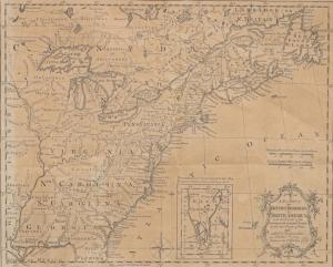 KITCHIN Thomas 1718-1784,A New Map of the British Dominions in North Americ,1763,Maynards 2024-02-07