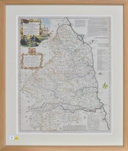 KITCHIN Thomas 1718-1784,Map of Northumberland,Anderson & Garland GB 2016-08-09