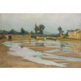 KITE Joseph Milner 1862-1945,evening light and low tide,Sotheby's GB 2004-09-01