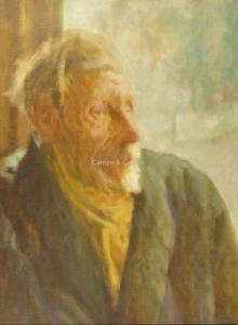 KITSLAAR Hans 1944,Portrait d'homme,Campo & Campo BE 2019-04-25