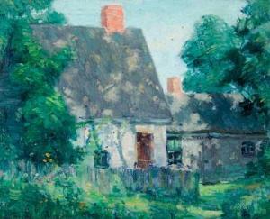 KITSON COWLEY frederick 1884-1931,A VIEW OF A COUNTRY HOME,Ritchie's CA 2009-02-24