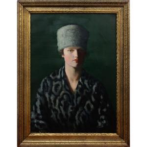 KITSON COWLEY frederick 1884-1931,PORTRAIT OF ELIZABETH "BETTY" ALBRIGHT,Waddington's CA 2024-03-07