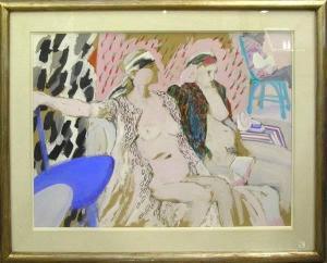 KITSON Susanna,The Couple,1972,Clars Auction Gallery US 2007-03-31