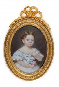 KITTNER Patricius 1809-1900,Portrait of a child,1862,Sotheby's GB 2020-12-04