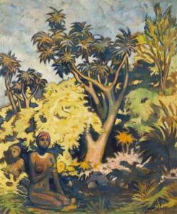 KITZLER Josef 1891,In the Jungle,1937,Palais Dorotheum AT 2017-05-27