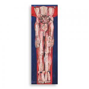 KIU KOK ANG 1931-2005,Crucifixion,1991,Leon Gallery PH 2023-12-02