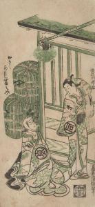KIYOMASU Torii II 1706-1763,Sanogawa Ichimatsu I & Arashi Tominosuke I,Rosebery's GB 2020-07-28