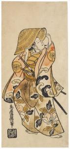 KIYOMASU Torii 1694-1722,The Actor Iwai Hanshiro,Christie's GB 2020-09-22