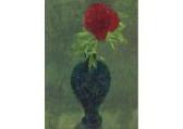 KIYONAGA Ito 1912-2001,Red flower,Mainichi Auction JP 2019-11-08