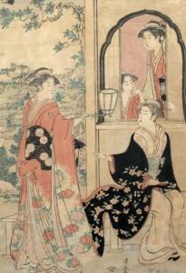 KIYONAGA Torii 1752-1815,version moderne de l'histoire d'Ushiwakamaru,Neret-Minet FR 2015-06-15