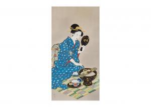 KIYOSHI Kobayakawa 1897-1948,TOOTH BLACKENING,Ise Art JP 2023-12-10