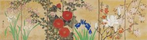 KIYU Ichikawa 1900-1900,FLOWERS OF THE FOUR SEASONS,Christie's GB 2019-03-21