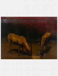 KLAMEN David 1961,Untitled (2 Oryx),1987,Hindman US 2023-07-27