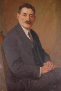KLANG M,Half length portrait of A I Drapkin,1923,Burstow and Hewett GB 2009-09-23