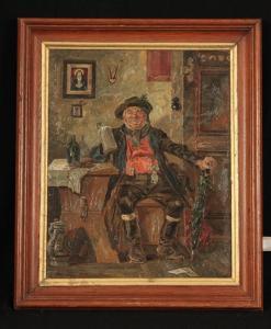 KLEIN A 1900-1900,Der lustige Trinker,Auktionshaus Rieber DE 2011-04-14