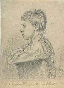 KLEIN Johann Josef Fr,Porträt des Georg Gottfried Christian Klein. 1816,1816,Karl & Faber 2008-05-28