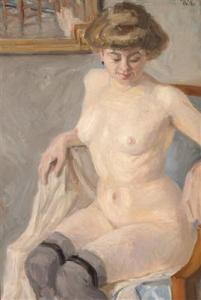 KLEIN Philippe 1871-1907,Washing,Palais Dorotheum AT 2015-12-17