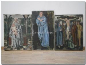 KLEIN PIERRE 1909-1992,Trois scènes religieuses Drie religieuze taferelen,Campo & Campo 2017-09-02