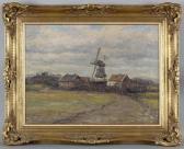 KLEIN VON DIEPOLD Maximilian 1873-1949,Windmühle auf Norderney,1889,DAWO Auktionen DE 2017-05-06