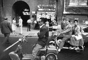 KLEIN William 1928-2022,Red Light and Vespa, Rome,1956,Phillips, De Pury & Luxembourg US 2010-06-30