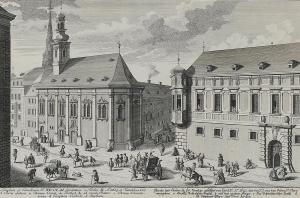 KLEINER Salomon 1700-1761,Kirche und Closter zu St. Nicolas,1724,Palais Dorotheum AT 2022-09-06