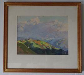 KLEISS HERZIG Yvonne 1895-1968,Paysage de montagne,Neret-Minet FR 2021-07-19