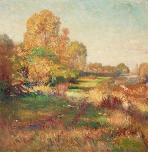 KLEITSCH Joseph 1882-1931,Fall Landscape,1927,Bonhams GB 2024-04-23