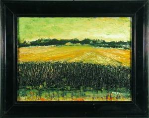 KLEKOT Lech 1953,Blick über ein Getreidefeld im Sonnenlicht,Bloss DE 2008-03-10