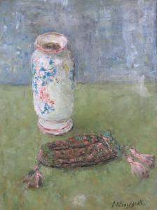 KLEMCZYNSKI Pierre 1910-1991,Le vase chinois,Bayeux Encheres FR 2024-04-01