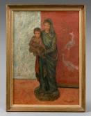 KLEMCZYNSKI Pierre 1910-1991,Vierge à l'Enfant,Beaussant-Lefèvre FR 2021-12-10