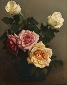 KLESTOVA Irene 1908-1989,Delicate Flowers,Sworders GB 2023-12-03