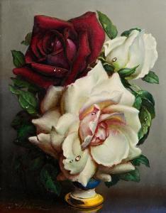 KLESTOVA Irene 1908-1989,Roses,Morgan O'Driscoll IE 2023-11-27