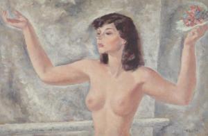KLETT Walter 1897-1966,Dancer, female nude,Ripley Auctions US 2023-04-29