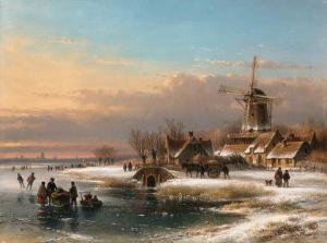 KLEYN Lodewijk Johannes 1817-1897,A Winter Landscape,Christie's GB 1998-10-20