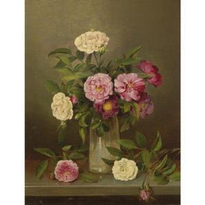 KLIEBER Eduard 1803-1879,STILL LIFE WITH FLOWERS,1846,Sotheby's GB 2010-06-03