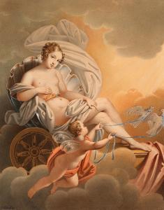 KLIEBER Eduard 1803-1879,Venus in a shell chariot,Palais Dorotheum AT 2022-04-20