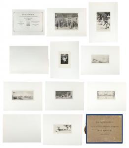 KLINGER Max 1857-1920,Ein Handschuh, Opus VI,1880,Christie's GB 2024-04-12