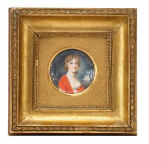 KLINGSPOR Fredrik Philip 1761-1832,Porträtt av drottning Fredrika Do,1781,Stockholms Auktionsverket 2006-06-02