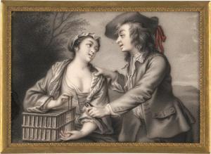 KLINGSTEDT Karl Gustav 1657-1734,Les deux cages,Galerie Bassenge DE 2022-12-01