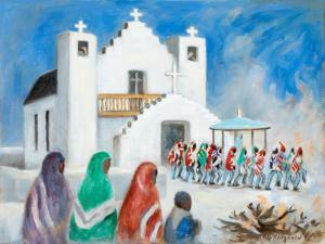 KLITGAARD Georgina 1893-1976,Pueblo Indians, Taos, NM,Santa Fe Art Auction US 2022-05-28