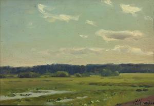 KLODT Nicolaï Alexandrov 1865-1918,Landschaft,Palais Dorotheum AT 2013-11-19