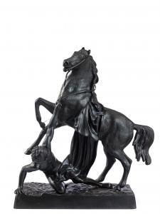 KLODT VON JURGENSBURG Petr Karlovic 1805-1867,A horse with a fallen rider,1963,Sovcom RU 2024-02-20
