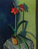 KLOKKER Thormod,Still life with amaryllis,Bruun Rasmussen DK 2017-06-13